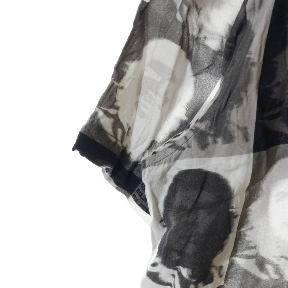 SUPREME(シュプリーム) 20SS Che Rayon S/S Shirt チェ・ゲバラ総柄 レーヨン半袖シャツ オープンカラーシャツ ブラック