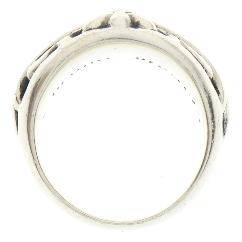 CHROME HEARTS(クロムハーツ) FLRL CRS フローラルクロス リング シルバー BCA346