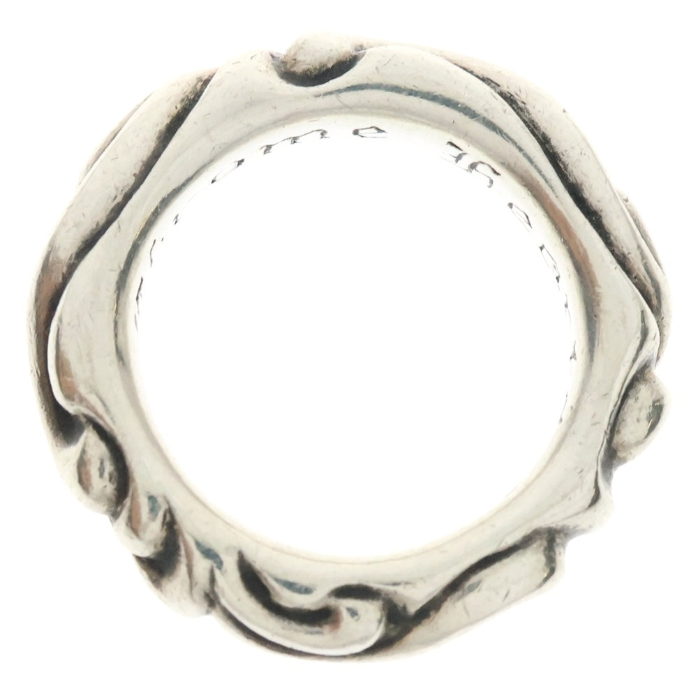 CHROME HEARTS(クロムハーツ) SCRL BAND スクロールバンド リング シルバー BCA351