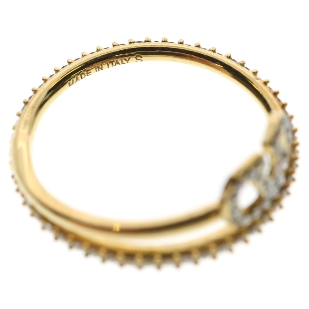 VALENTINO GARAVANI(ヴァレンチノガラヴァーニ) Gold Metal Vlogo Signature Ring Vロゴリング 指輪 ゴールド 5W2J0X02YCW
