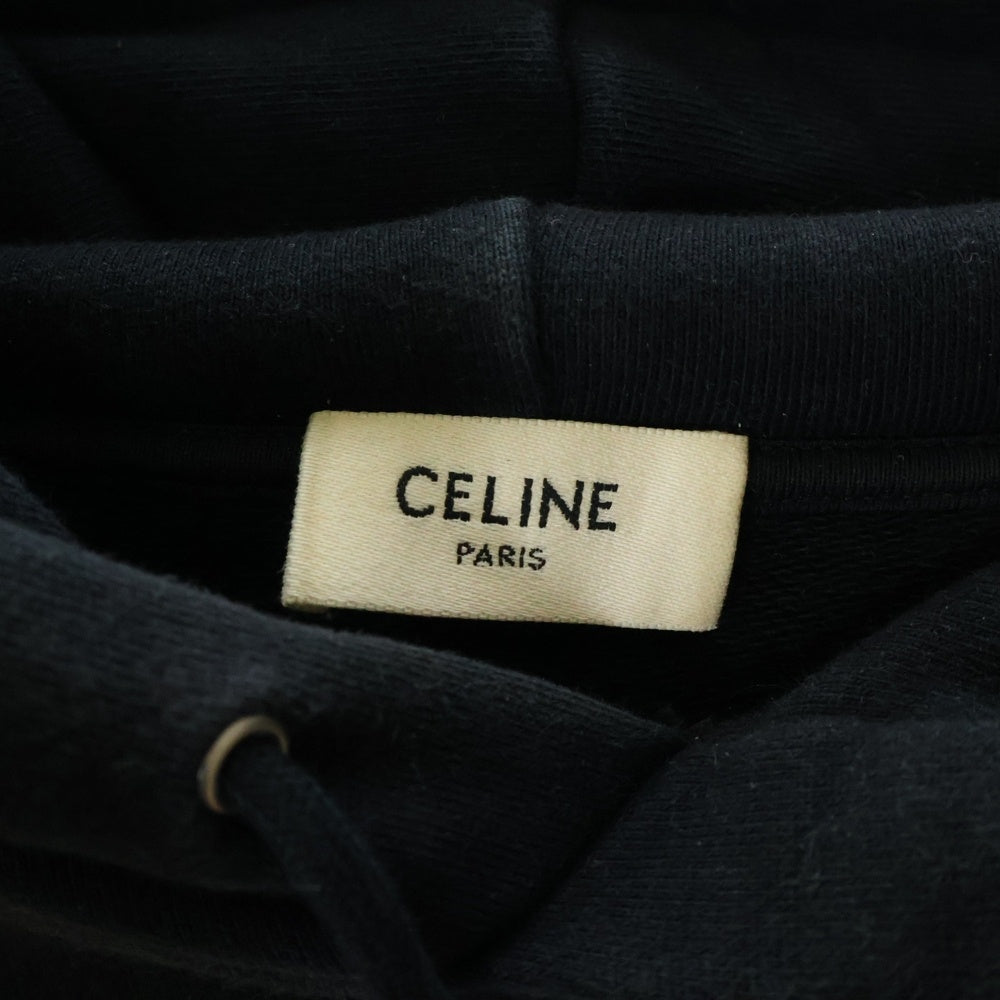CELINE(セリーヌ) 21SS マウスロゴ プルオーバーパーカー スウェット ブラック 2Y314052H