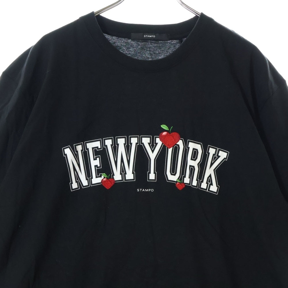 STAMPD(スタンプド) New York Tee ニューヨーク 半袖Tシャツ カットソー ブラック