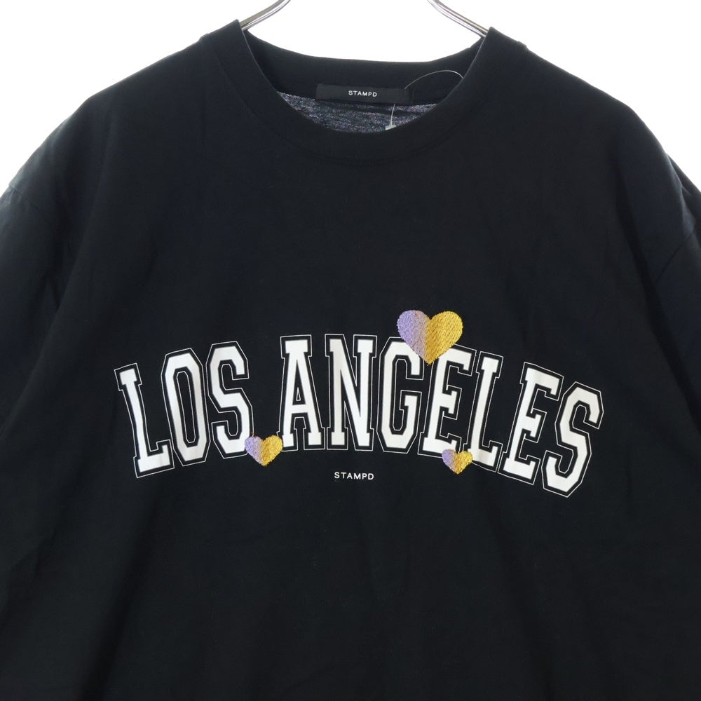STAMPD(スタンプド) Los Angrles Tee ロサンゼルス 半袖Tシャツ カットソー ブラック