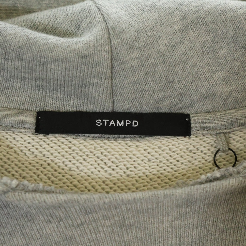 STAMPD(スタンプド) New York Rose Hoodie ニューヨーク ローズ プルオーバーパーカー フーディー グレー