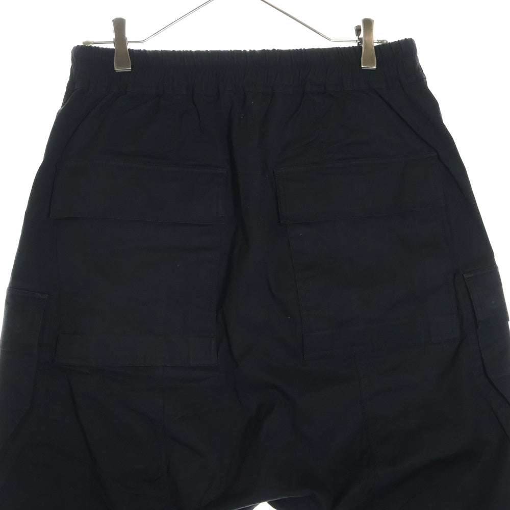 Rick Owens(リックオウエンス) 23SS Cargo Pants クロップドサルエルカーゴパンツ ブラック RU01C4385-TE