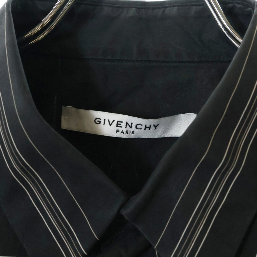 GIVENCHY(ジバンシィ) 16W Cobra Printed Button Up Shirt コブラプリント 長袖シャツ ブラック 6451 882