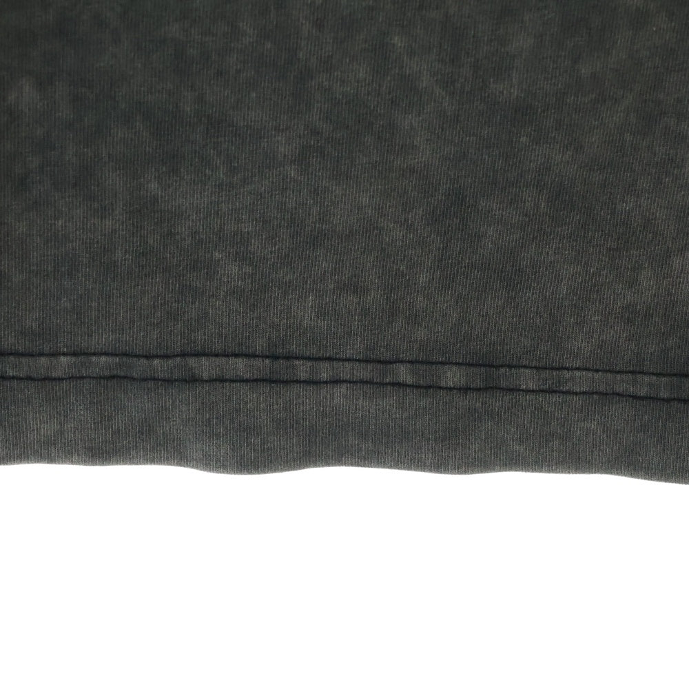 ALEXANDER WANG(アレキサンダーワン) Embossed Logo Acid Tee ウォッシュド加工半袖Tシャツ グレー