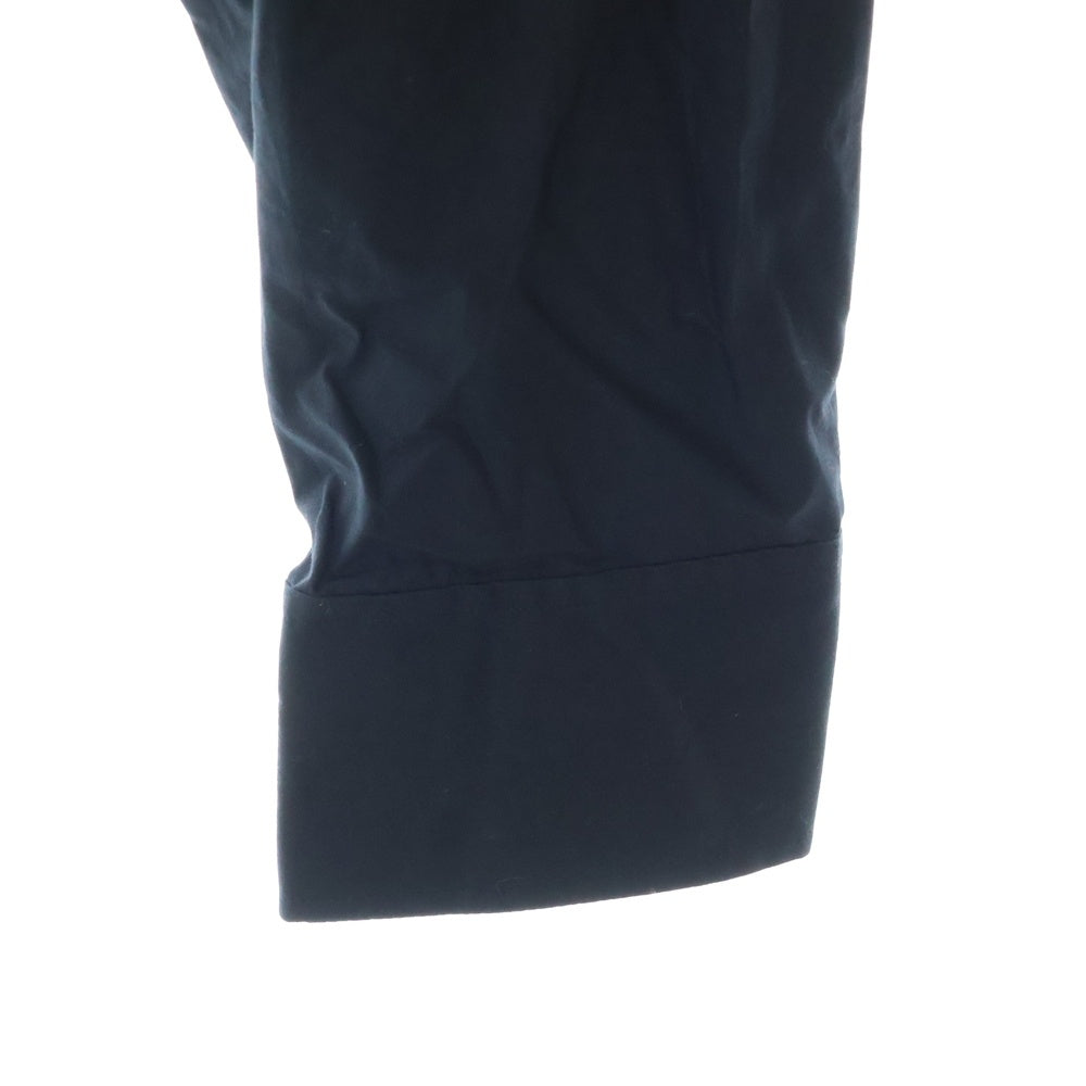 ALEXANDER WANG(アレキサンダーワン) Cropped Shirt ブラトップ クロップドドッキング長袖シャツ ブラック レディース