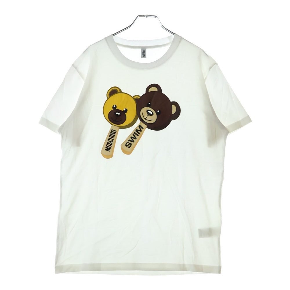 MOSCHINO(モスキーノ) Swim Tee 半袖Tシャツ ホワイト 1815T19042813