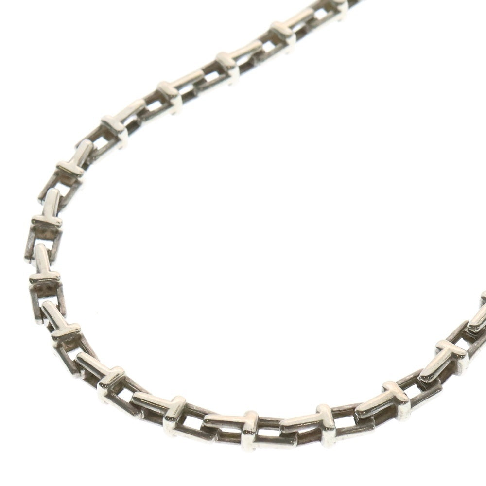 TIFFANY & Co.(ティファニー) Tナロー チェーンネックレス シルバー