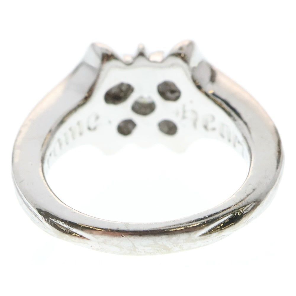 CHROME HEARTS(クロムハーツ) 18KWG SKT PAVE DIA 5ポイント パヴェダイヤ ホワイトゴールド リング