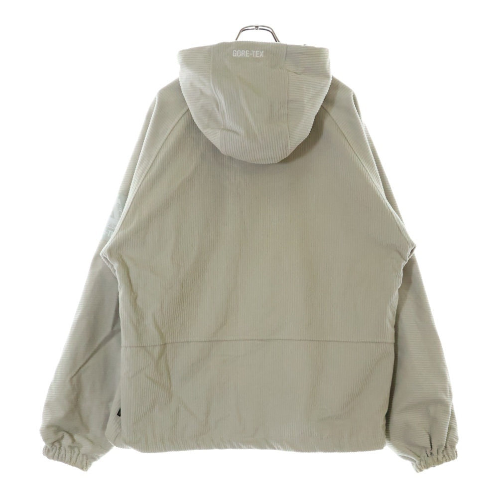 Palace Skateboards(パレススケートボーズ) GORE-TEX CORDUROY JACKET ゴアテックス コーデュロイジャケット プルオーバーパーカー アイボリー