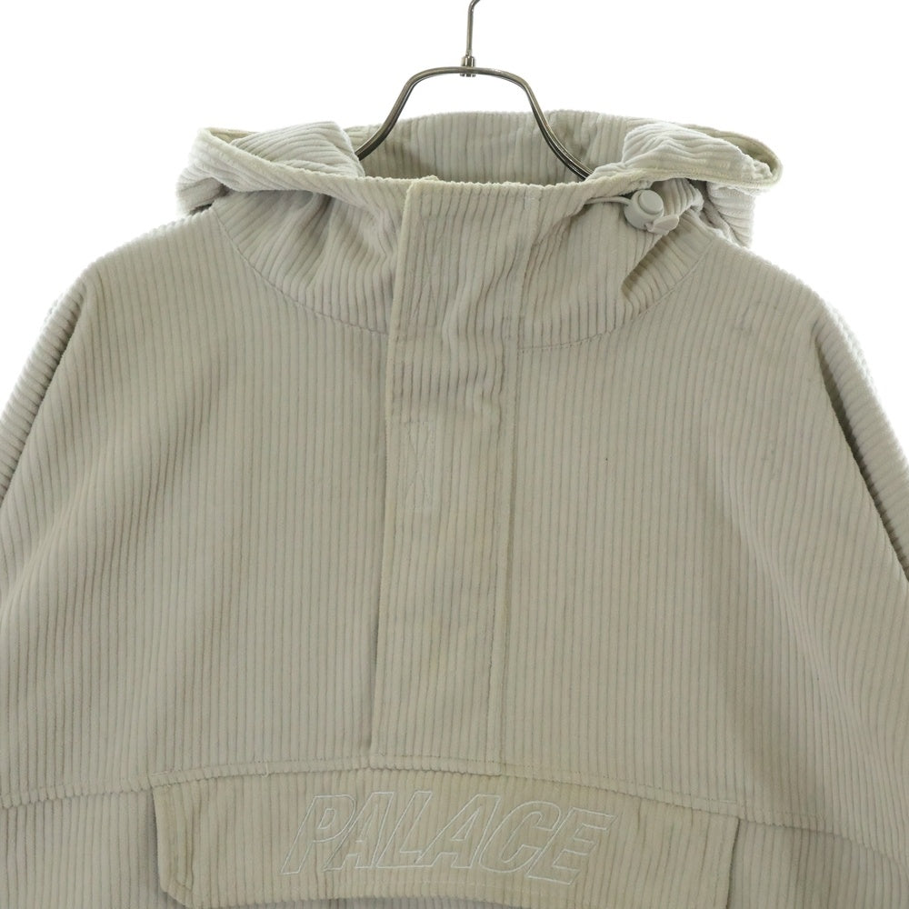 Palace Skateboards(パレススケートボーズ) GORE-TEX CORDUROY JACKET ゴアテックス コーデュロイジャケット プルオーバーパーカー アイボリー