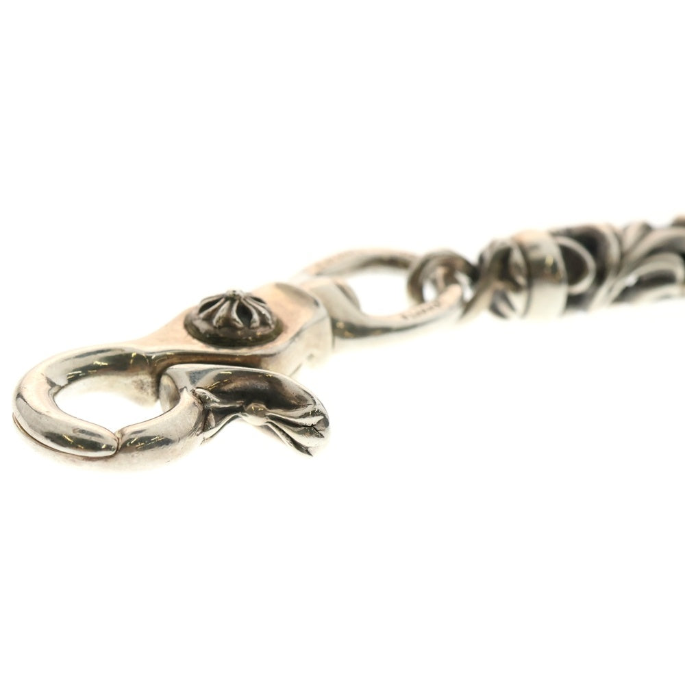CHROME HEARTS(クロムハーツ) ROLLER LONG-S 1クリップ 9LINKロングローラーウォレットチェーン シルバー