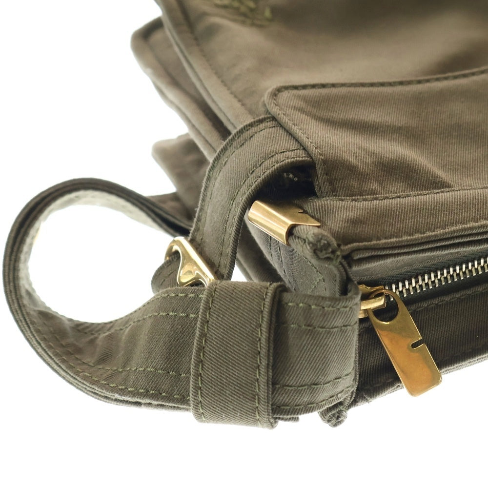BURBERRY(バーバリー) Mini Trench Tote shoulder bag 8092089 ロゴ付き ショルダーバッグ カーキ
