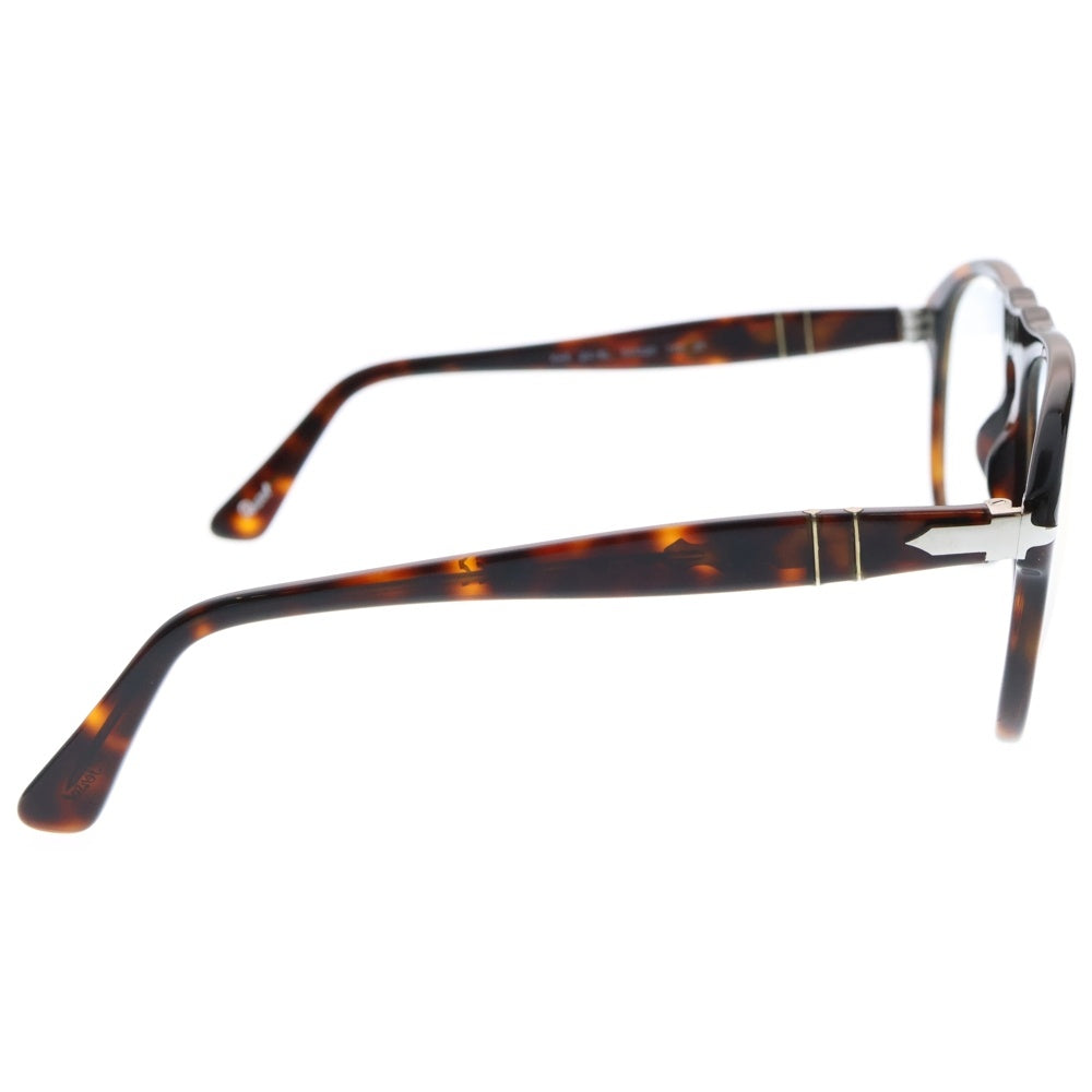 Persol(ペルソール) ティアドロップ フレーム アイウェア 眼鏡 ブラウン 649 24/BL