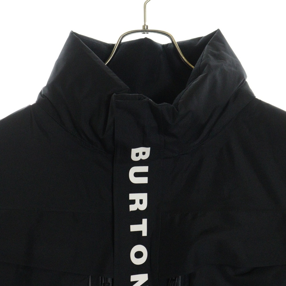 BURTON(バートン) GORE TEX ゴアテックス ロゴプリント ナイロンジャケット スキーウェア ブラック