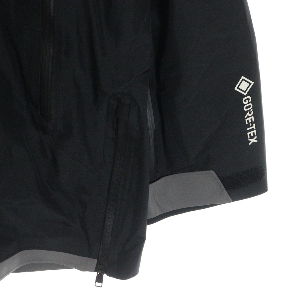 BURTON(バートン) GORE TEX ゴアテックス ロゴプリント ナイロンジャケット スキーウェア ブラック