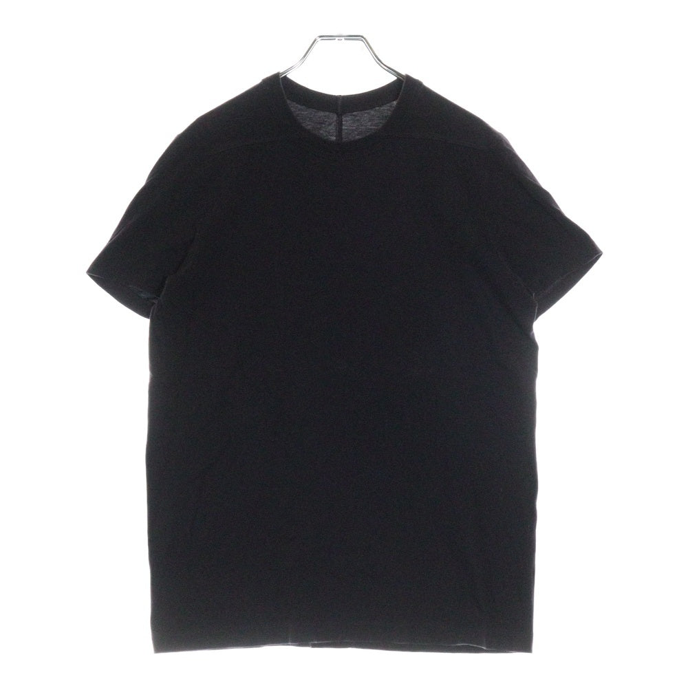 Rick Owens(リックオウエンス) 21SS クルーネック半袖Tシャツ カットソー ブラック RU21S6265