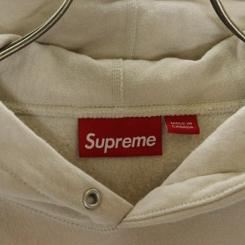 SUPREME(シュプリーム) 24AW Box Logo Hooded Sweatshirt ボックスロゴ プルオーバースウェットパーカー ベージュ