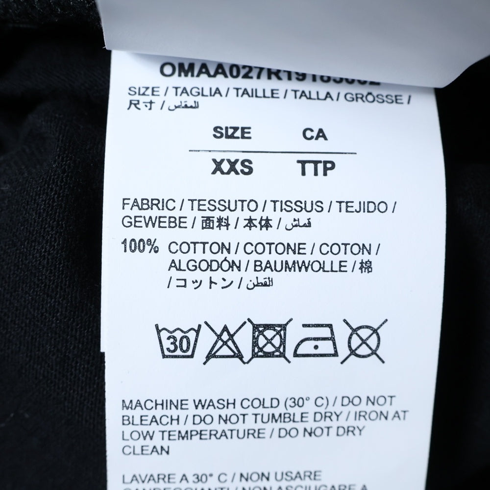 OFF-WHITE(オフホワイト) 19SS Vampire T-Shirt 半袖Tシャツ ブラック OMAA027R19185002