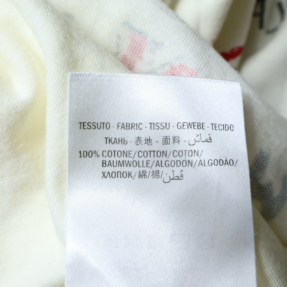 GUCCI(グッチ) Alphabet Printing T-Shirt 半袖Tシャツ アイボリー 492347 X3N07