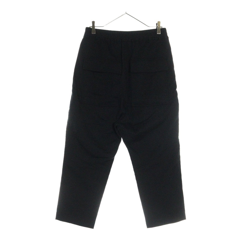 Rick Owens(リックオウエンス) 19AW Astaire Pants アステア ウールドローストリングパンツ ブラック RU19F4395-WT