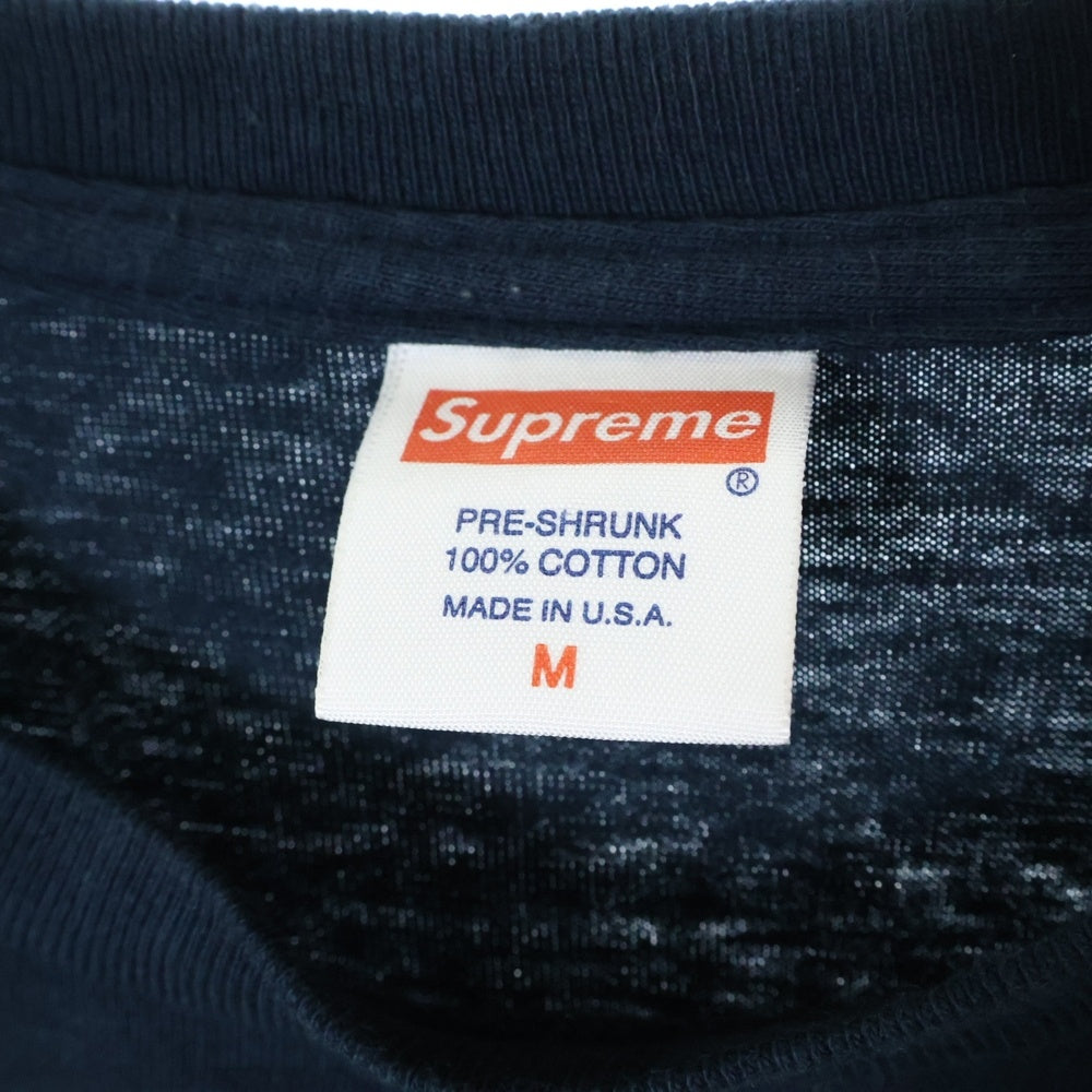 SUPREME(シュプリーム) 12SS Kate Moss Tee ケイトモス フォトプリント半袖Tシャツ ネイビー