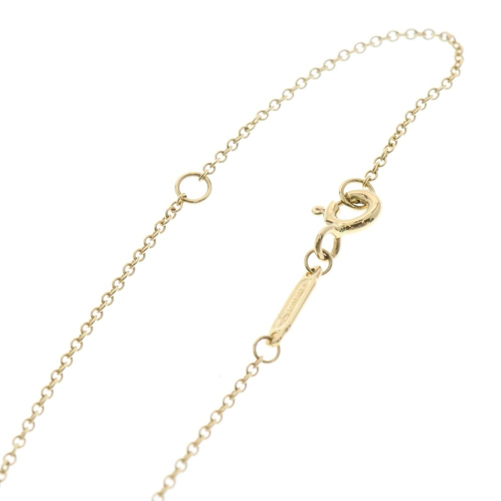 TIFFANY & Co.(ティファニー) 18KYG Knot Small Pendant ノット スモールペンダント パヴェダイヤモンド ネックレス イエローゴールド レディース