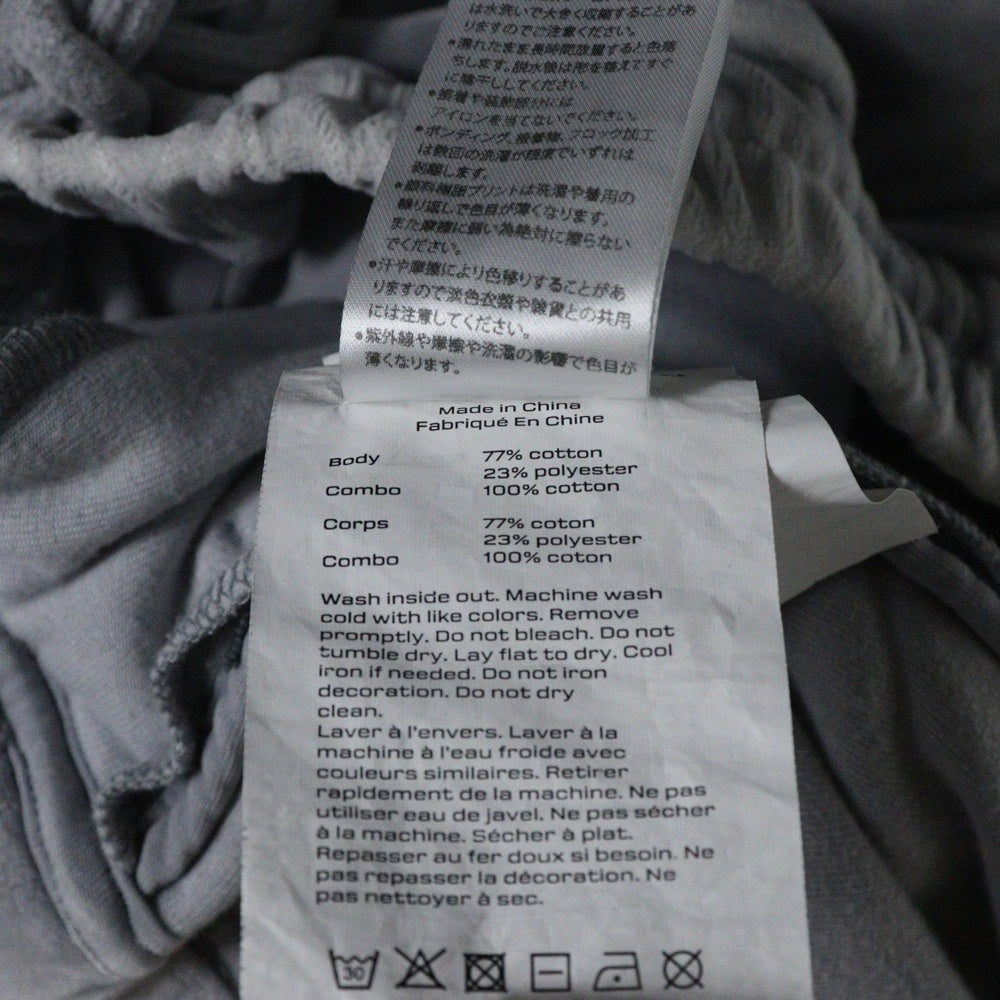 ALEXANDER WANG(アレキサンダーワン) Embossed Logo Sweatpants ベロアトラックパンツ グレー UCC4244106
