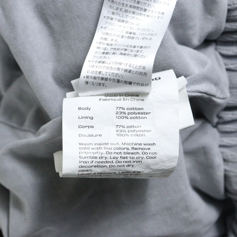 ALEXANDER WANG(アレキサンダーワン) Embossed Logo Track Jacket ベロアトラックジャケット グレー UCC4242030