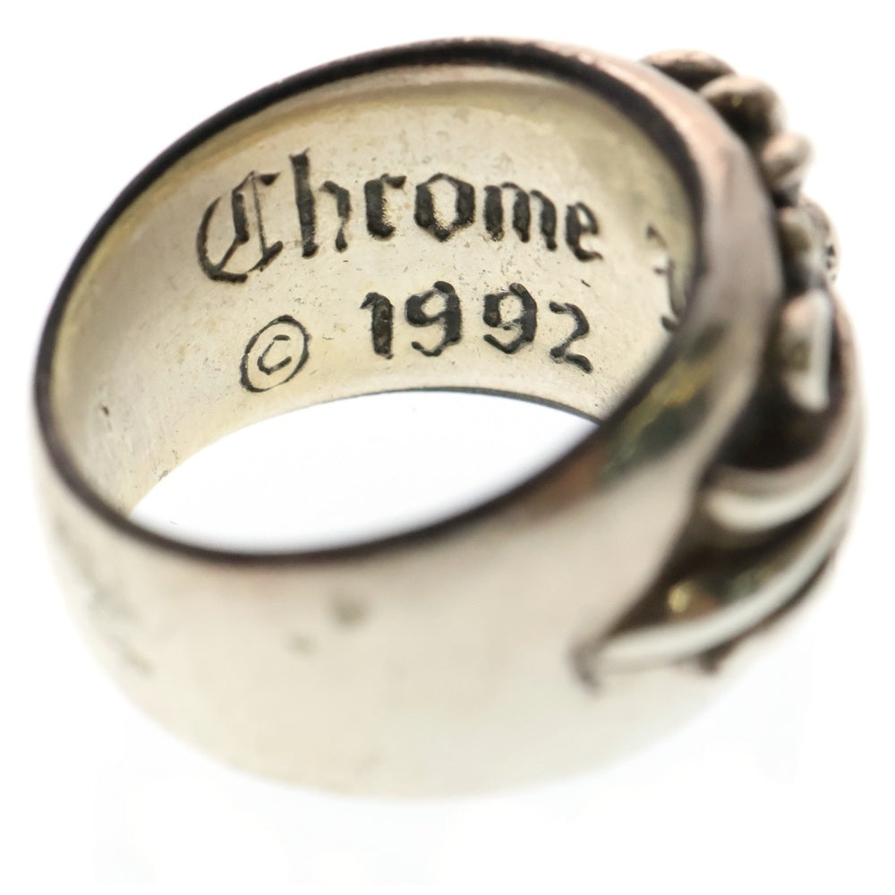 CHROME HEARTS(クロムハーツ) FLRL CRS フローラルクロス リング シルバー BCA346