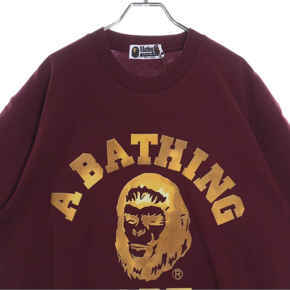 【美品】a bathing ape エイプ カレッジロゴ tシャツ A BATHING APE(アベイシングエイプ) Collage Logo T-shirts