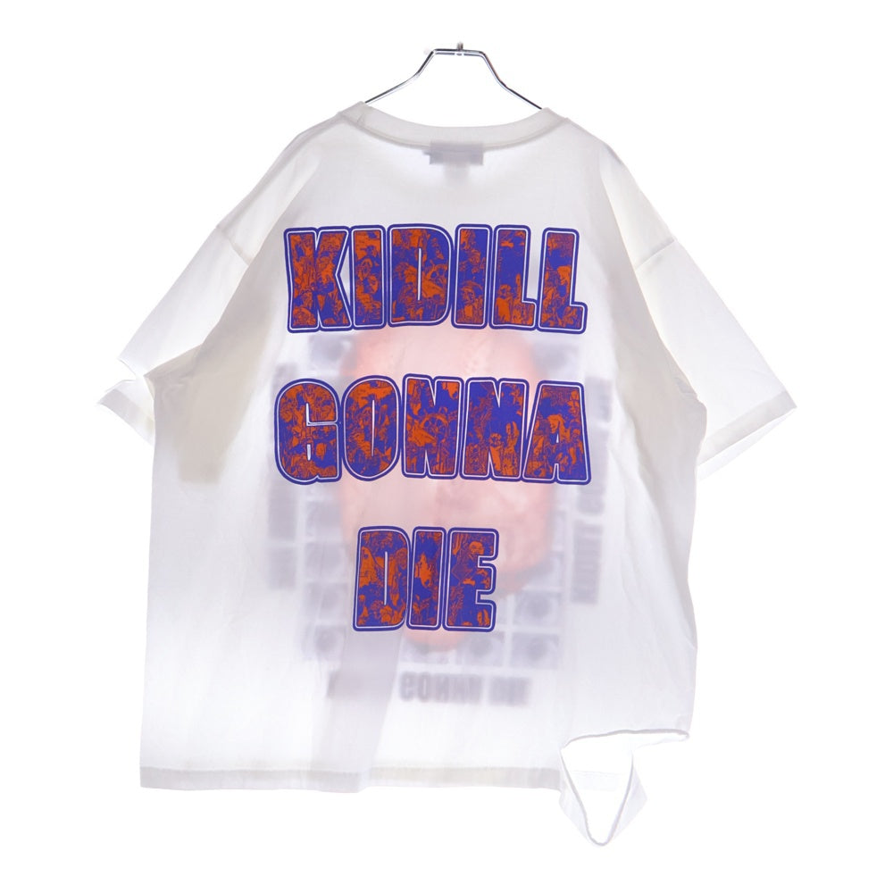 KIDILL(キディル) ゴナダイ デストロイ 半袖Tシャツ カットソー ホワイト KL886