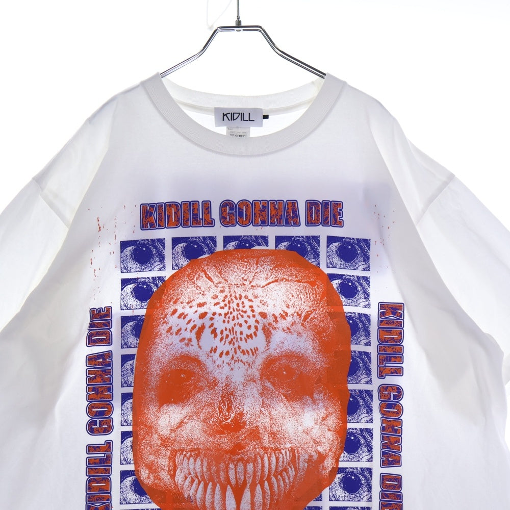 KIDILL(キディル) ゴナダイ デストロイ 半袖Tシャツ カットソー ホワイト KL886