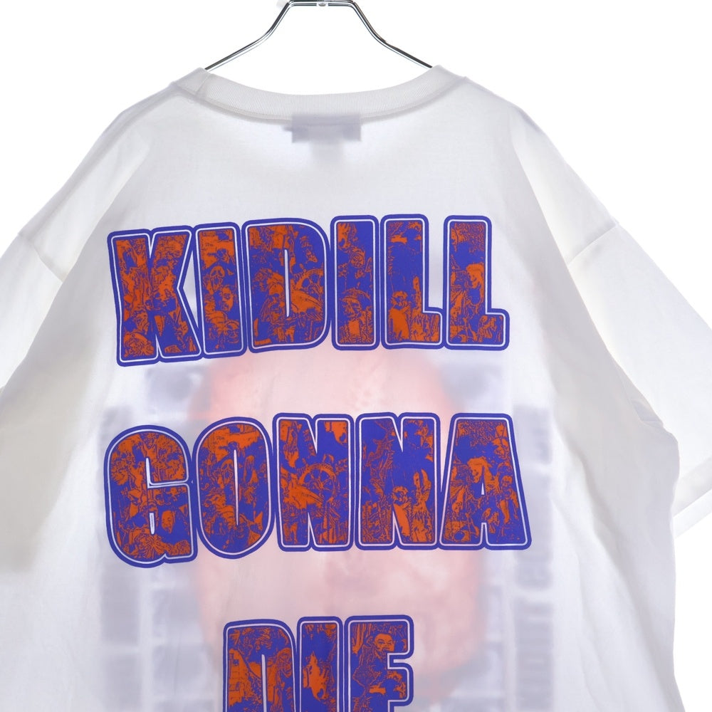 KIDILL(キディル) ゴナダイ デストロイ 半袖Tシャツ カットソー ホワイト KL886