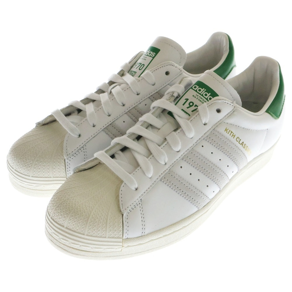 adidas Originals(アディダスオリジナルス) ×KITH SUPERSTAR キス スーパースター ローカットスニーカー ホワイト US9/27cm FY3517