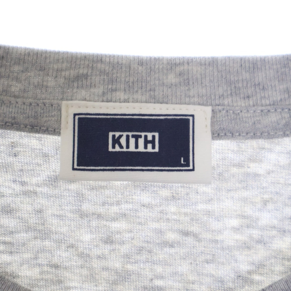 KITH(キス) 20SS Tokyo Box Logo Tee トモダチ ボックスロゴ半袖Tシャツ グレー