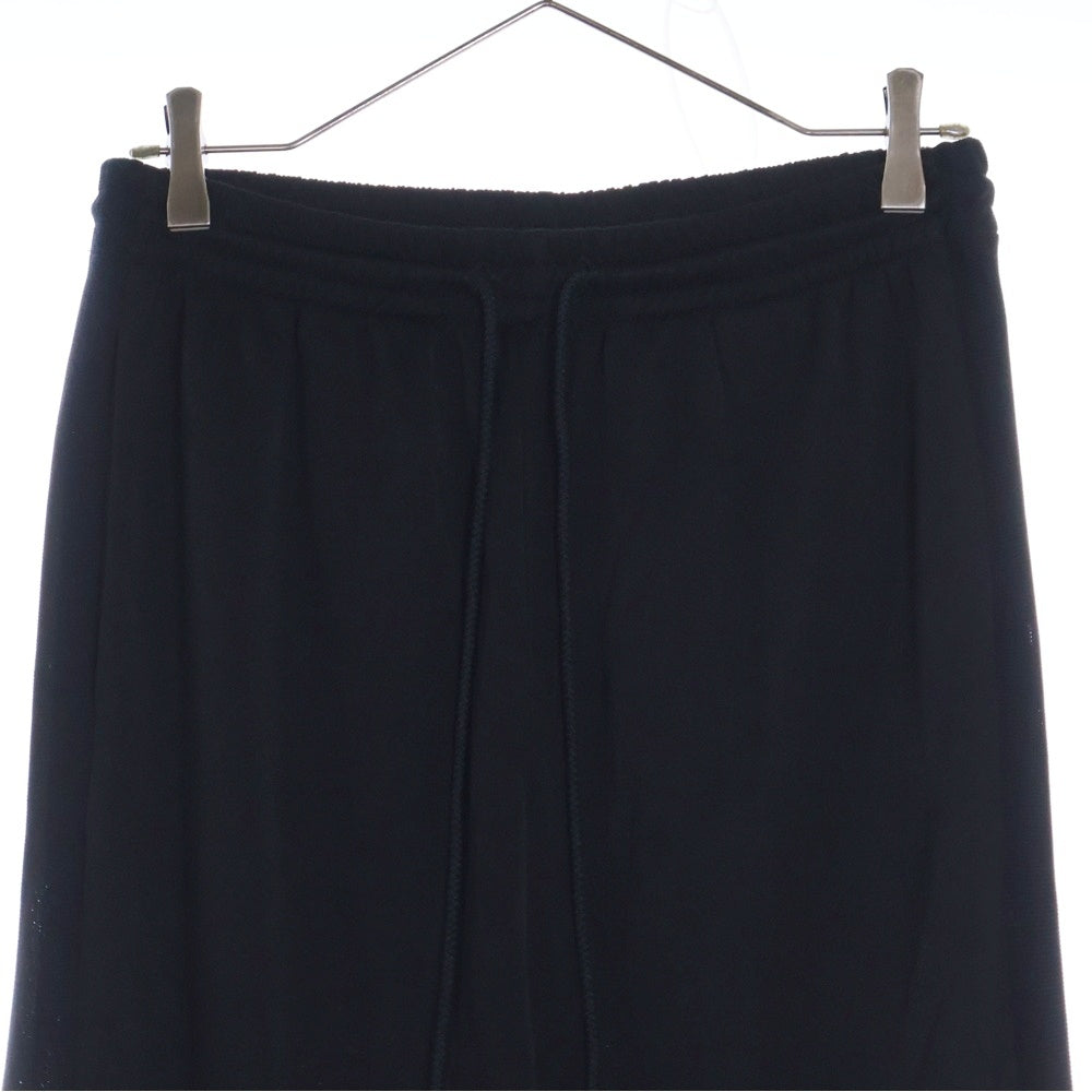 MM6 Maison Margiela(エムエムシックスメゾンマルジェラ) 18AW Side Line Track Pant サイドライン レーヨン トラックパンツ ブラック S52KA0154 S23008