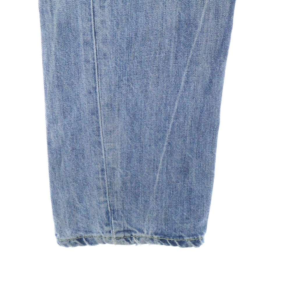 DSQUARED2(ディースクエアード) 10AW スキニーデニムパンツ ダメージ加工 ボタンフライ インディゴ S74LA0302