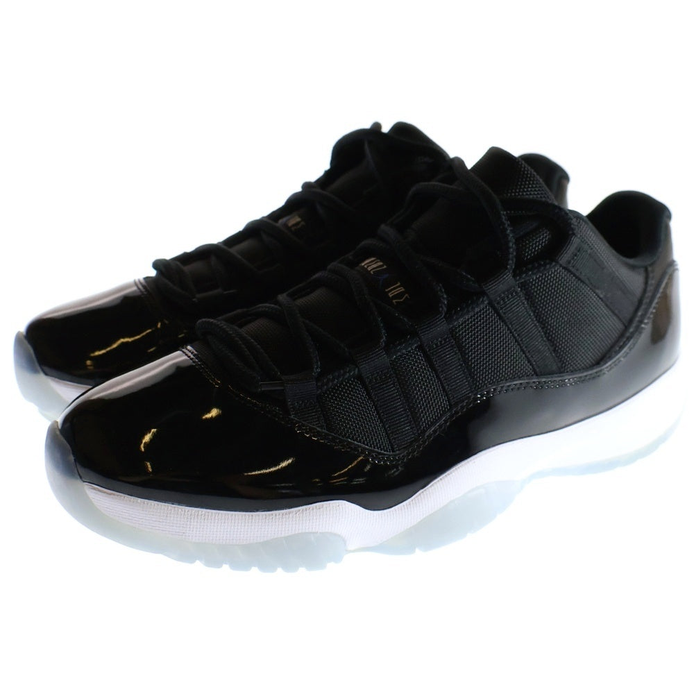 NIKE(ナイキ) AIR JORDAN11 RETRO LOW SPACE JAM エアジョーダン11レトロ スペースジャム ローカットスニーカー US10/28cm FV5104-004 ブラック