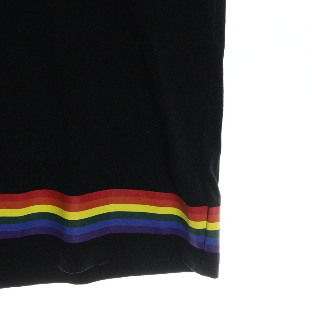 LOEWE(ロエベ) Logo Rainbow T-Shirt レインボーロゴ 半袖Tシャツ ブラック H6199430CR