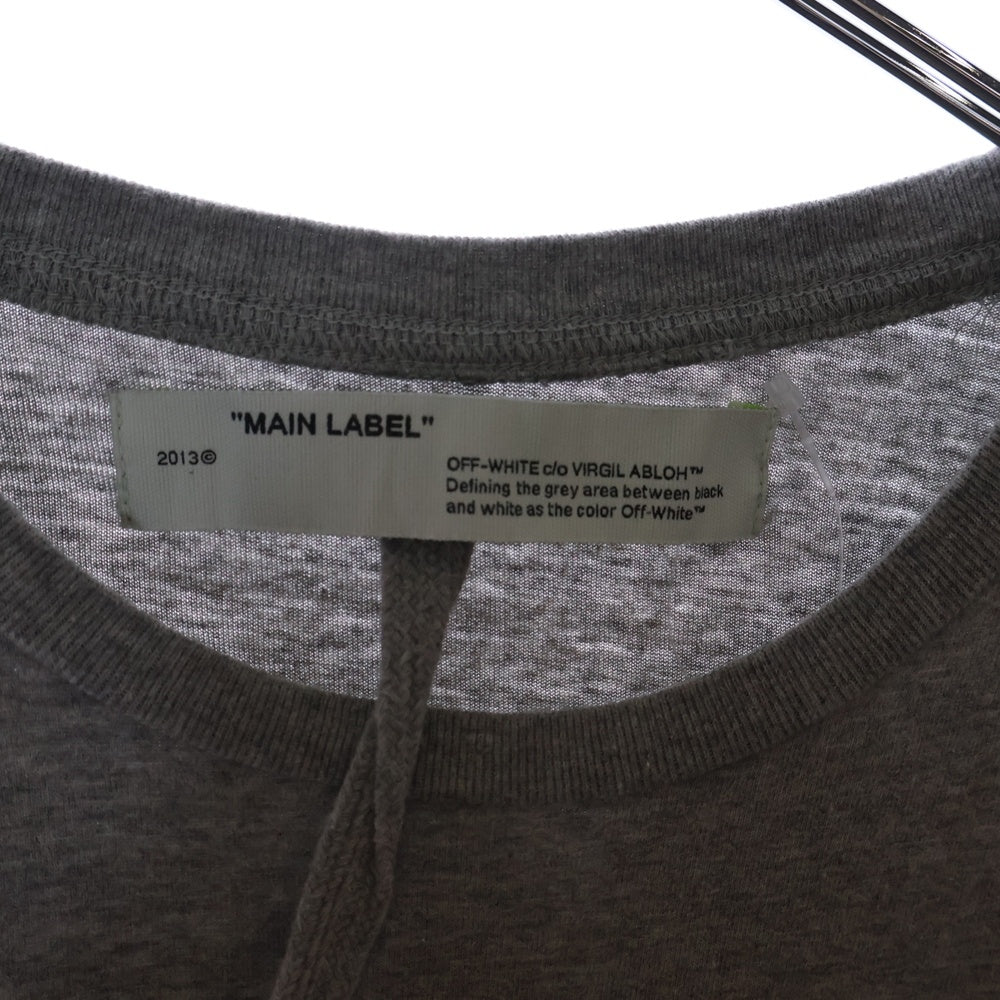 OFF-WHITE(オフホワイト) 19AW T-Shirt 半袖Tシャツ グレー OMAA027E19185013