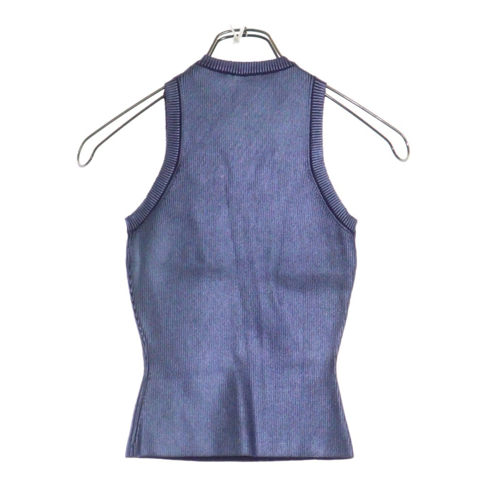 DIESEL(ディーゼル) M-CADDIX-TOP-M Dロゴ ノースリーブニットトップス タンクトップ レディース A17695