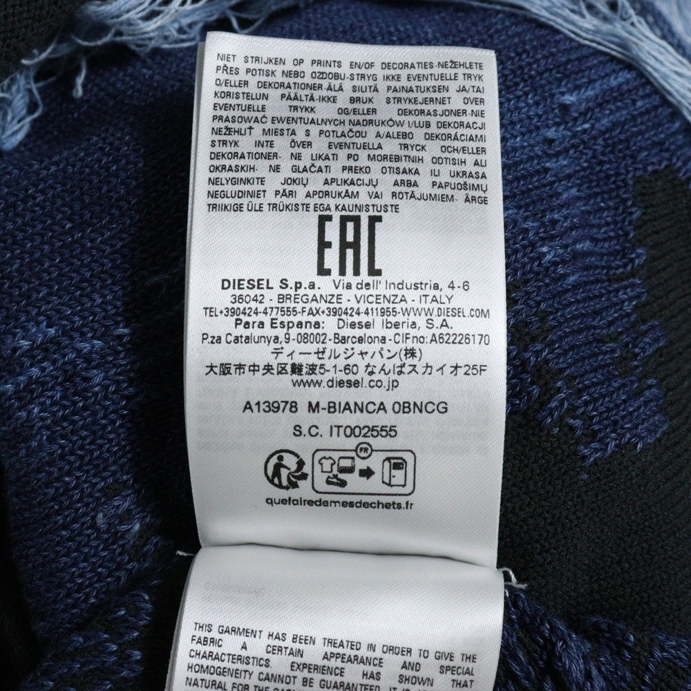 DIESEL(ディーゼル) M-BIANCA ワンピース ノースリーブドレス レディース A13978