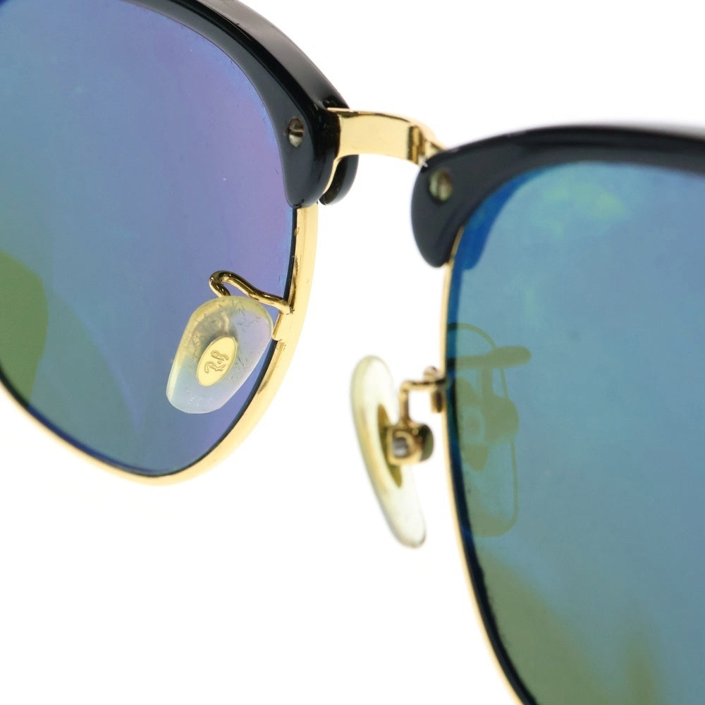 Ray Ban(レイバン) CLUBMASTER クラブマスター クラシック サングラス 眼鏡 アイウェア RB3016F ブラック/グリーン