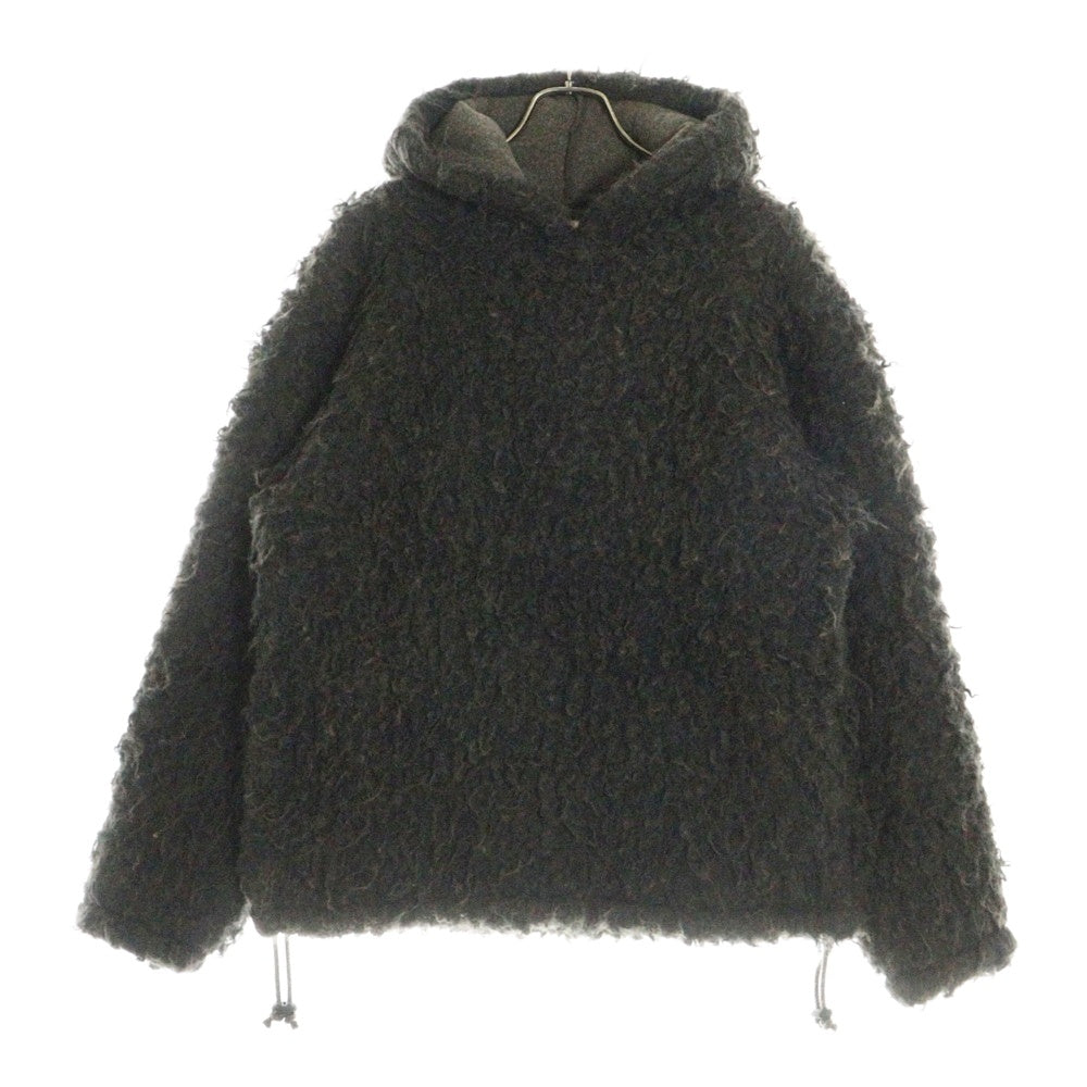 A MACHINE(エーマシーン) Mechanical Turk WAGAMAMA Lamb and Camel Hoodie ボアフーディー プルオーバーボアパーカー フーディー ブラウン 24-LCH