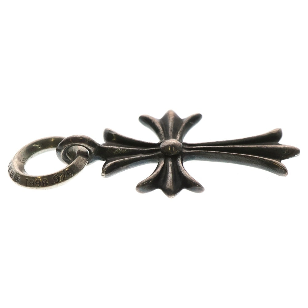 CHROME HEARTS(クロムハーツ) TINY CH CROSS タイニーCHクロス チャーム ネックレストップ シルバー BCA382