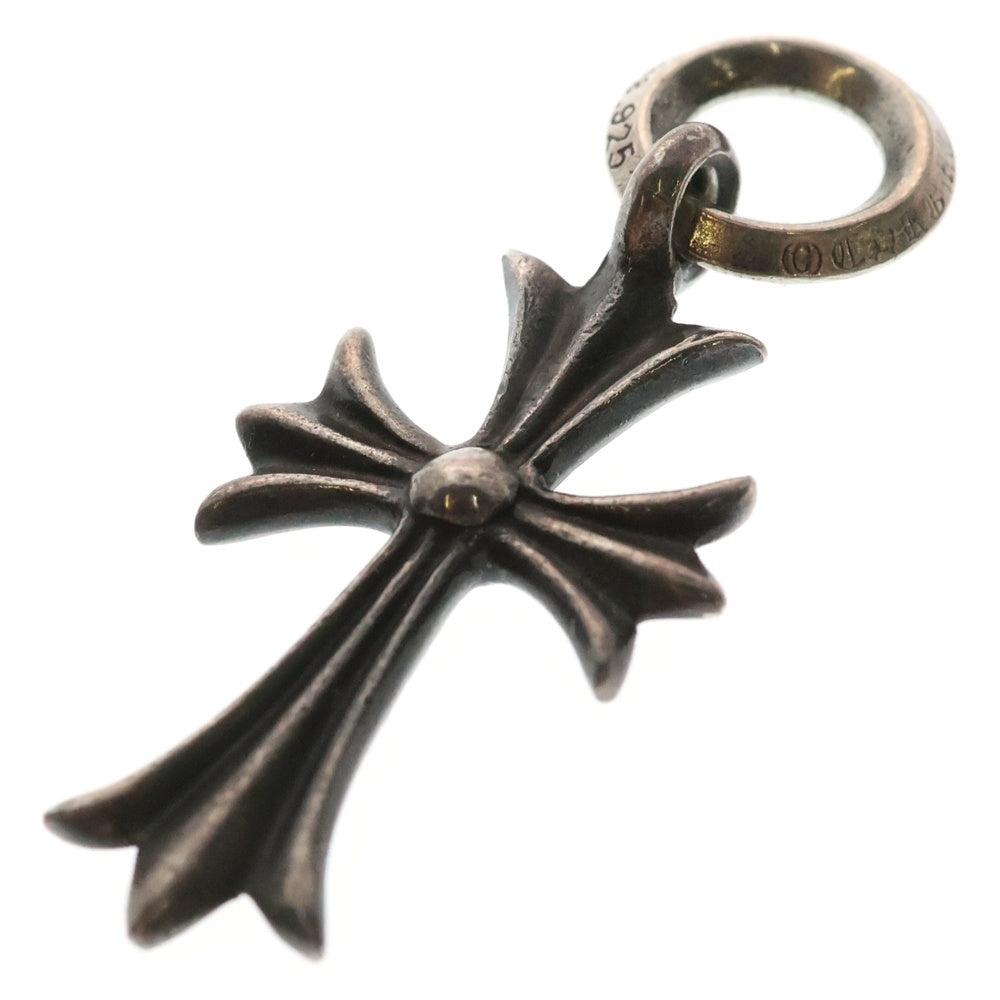 CHROME HEARTS(クロムハーツ) TINY CH CROSS タイニーCHクロス チャーム ネックレストップ シルバー BCA382