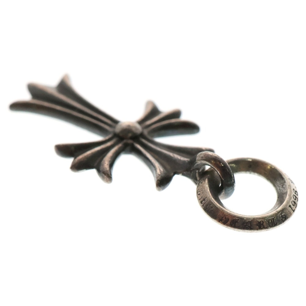 CHROME HEARTS(クロムハーツ) TINY CH CROSS タイニーCHクロス チャーム ネックレストップ シルバー BCA382
